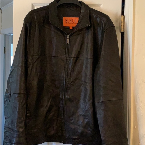 Bench Jackets & Coats Mens Leather Jacket Black Poshmark